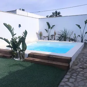 Casa Con Piscina Privada A 200m Playa Cádiz